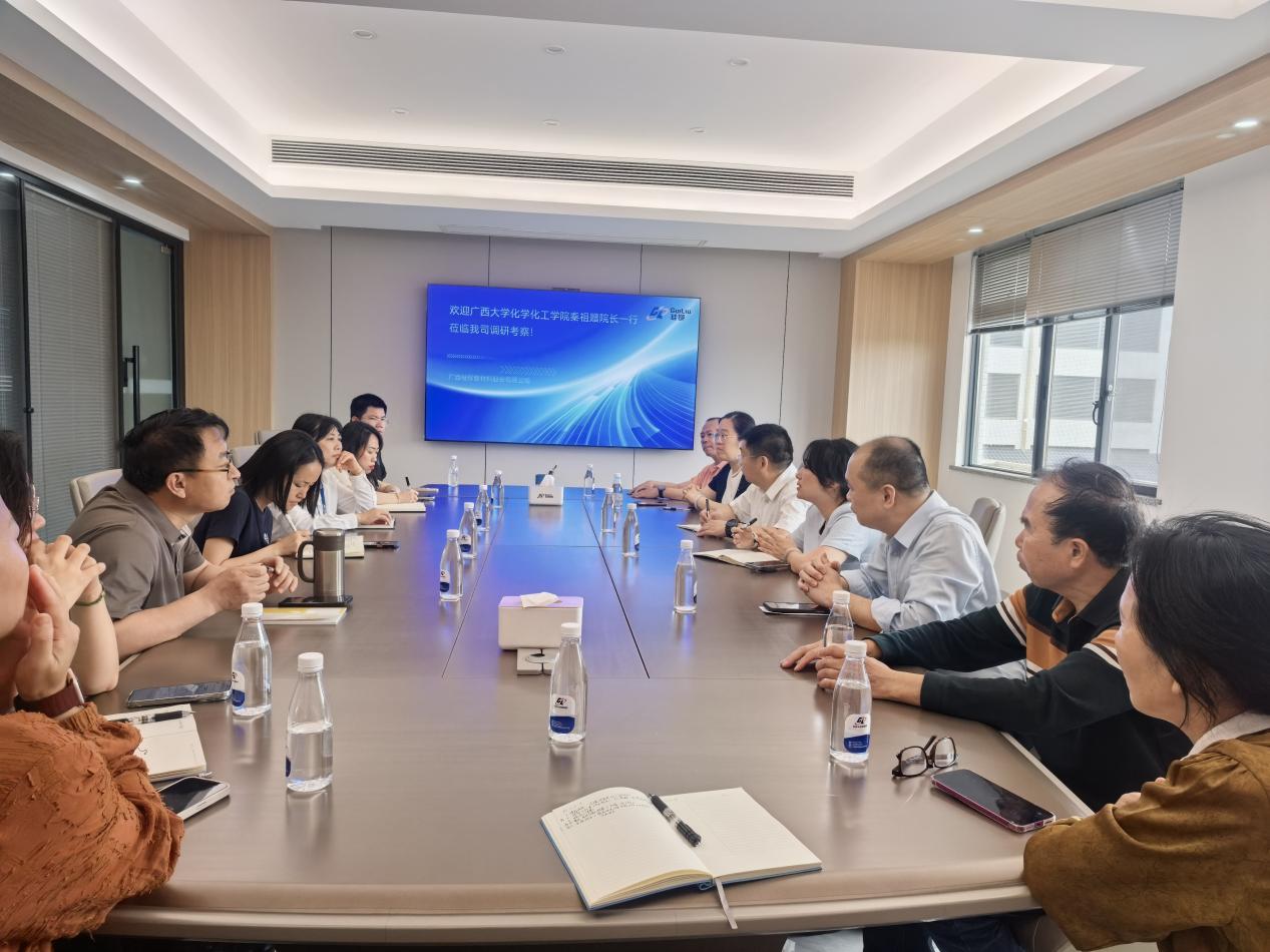 院领导带队前往柳州调研绿色化工产业发展并开展访企拓岗