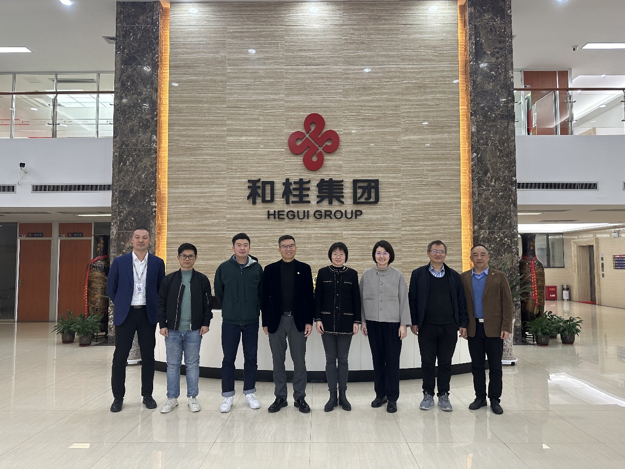 广西大学化学化工学院领导率队走访广西和桂集团